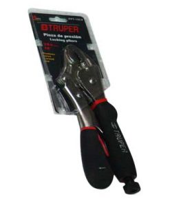 Alicate De Presion  10" Curvo  Mgo. Vinil Truper Ppt-10cx